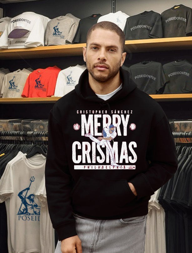Philadelphia Cristopher Sanchez Merry Christmas T-shirt