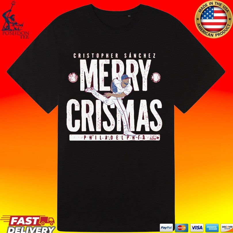 Philadelphia Cristopher Sanchez Merry Christmas T-shirt