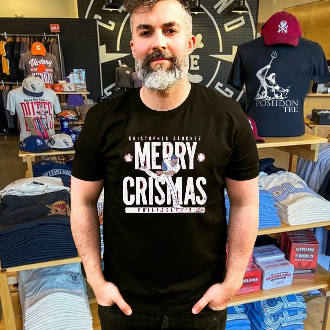Philadelphia Cristopher Sanchez Merry Christmas T-shirt