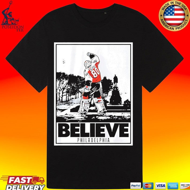 Philadelphia Flyers Dan Vladar Believe T-shirt
