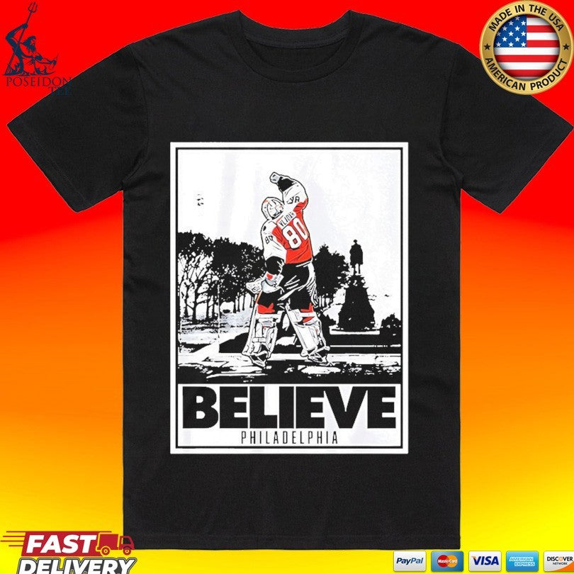 Philadelphia Flyers Dan Vladar Believe T-shirt