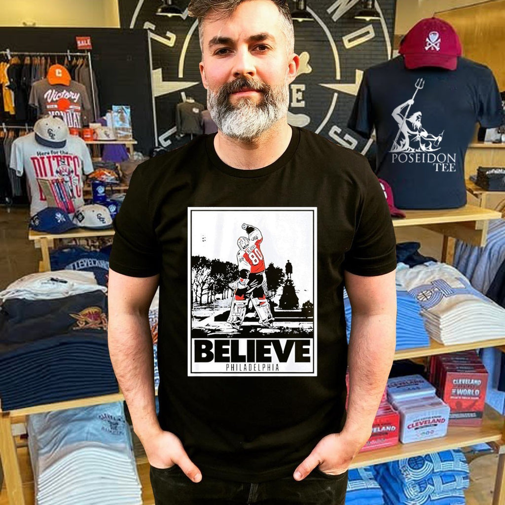 Philadelphia Flyers Dan Vladar Believe T-shirt