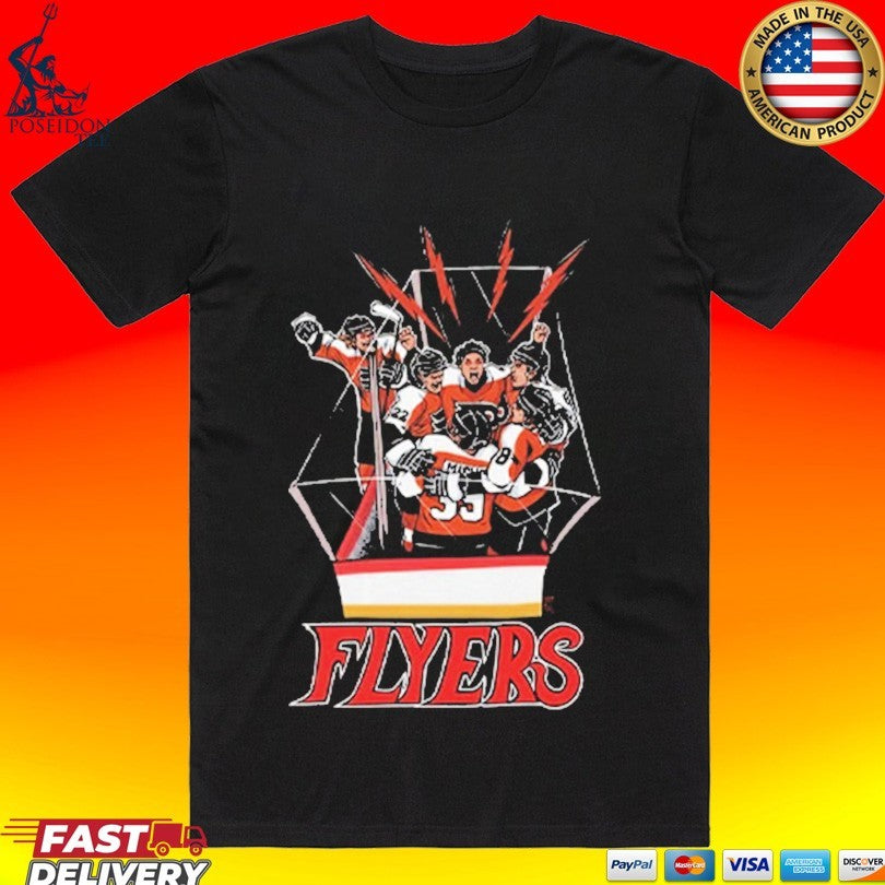 Philadelphia Flyers Hockey Boys In The Box T-shirt