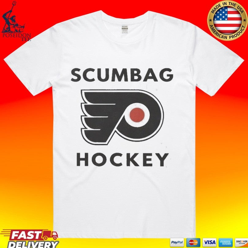 Philadelphia Flyers Scumbag Hockey Logo T-shirt