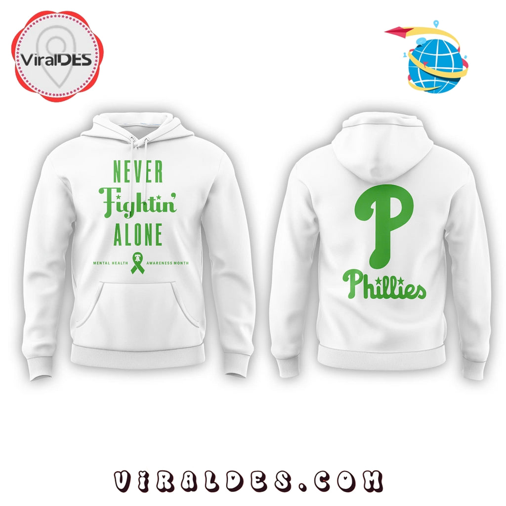 Philadelphia Phillies Mental Health Awareness Hoodie, Long Pants