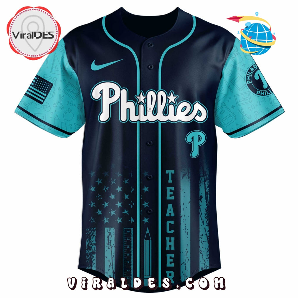 Philadelphia Phillies MLB x Teacher Appreciation Day Baseball Jersey