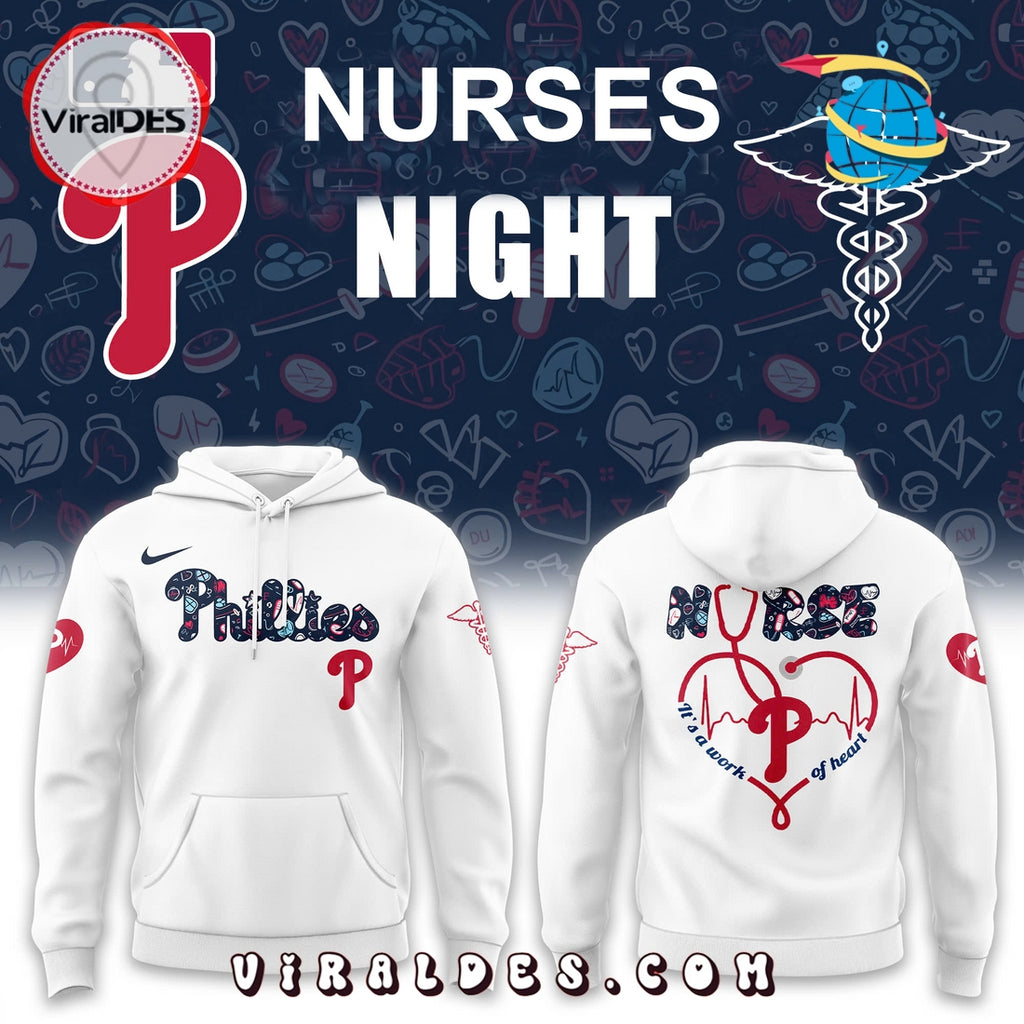 Philadelphia Phillies Nurses Night 2025 Hoodie, Long Pants