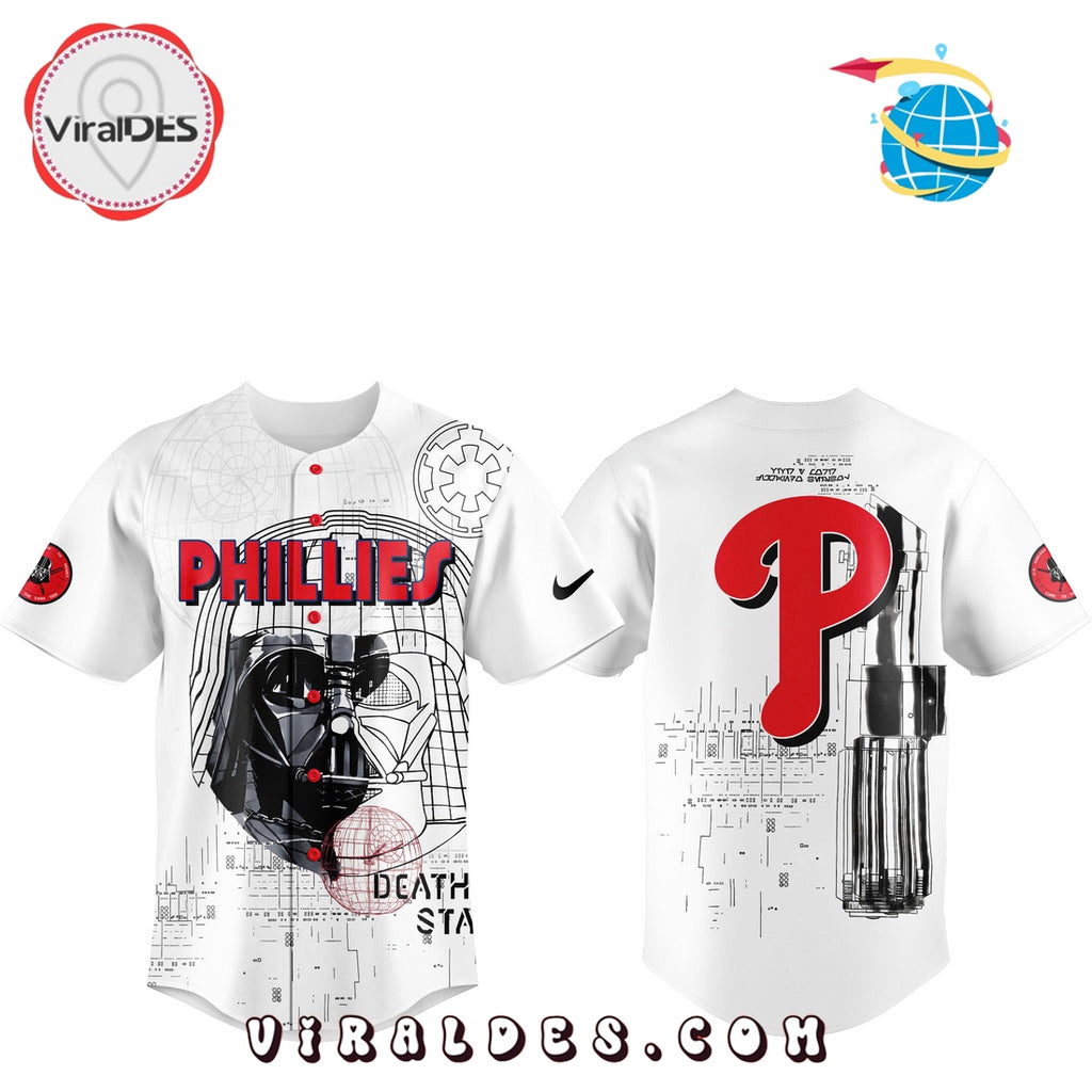 Philadelphia Phillies x Death Wars Night Baseball Jersey