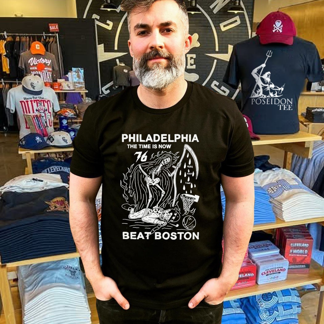 Philadelphia The Time Is Now Beat Boston T-shirt