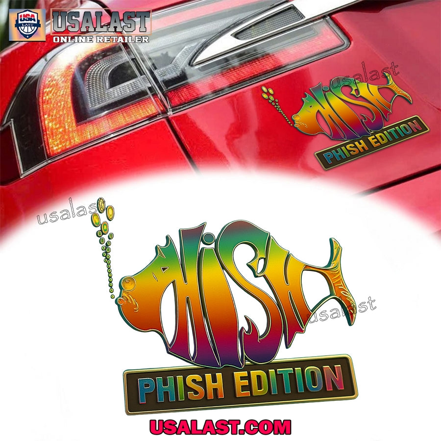 Phish Edition Car Emblem Custom 3D Badge