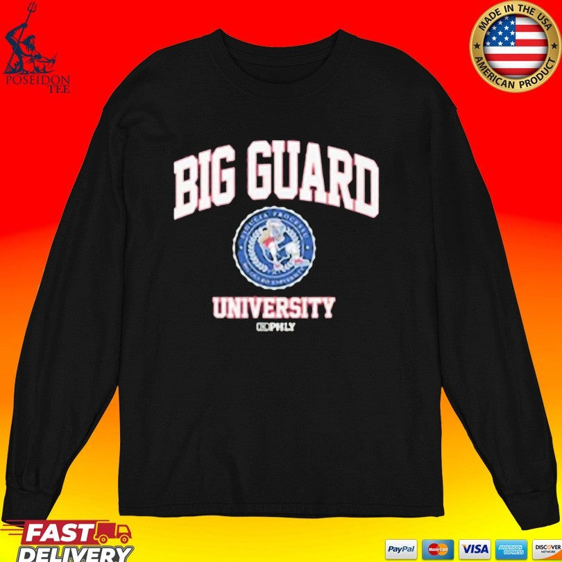 Phly Big Guard University T-shirt