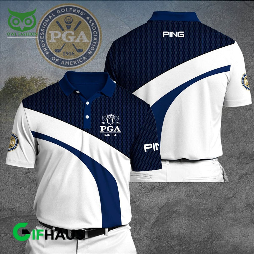 Ping Golf Championship PGA 3D Polo Hawaiian Tshirt