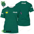 Ping Golf Master Tournament Green 3D Tshirt