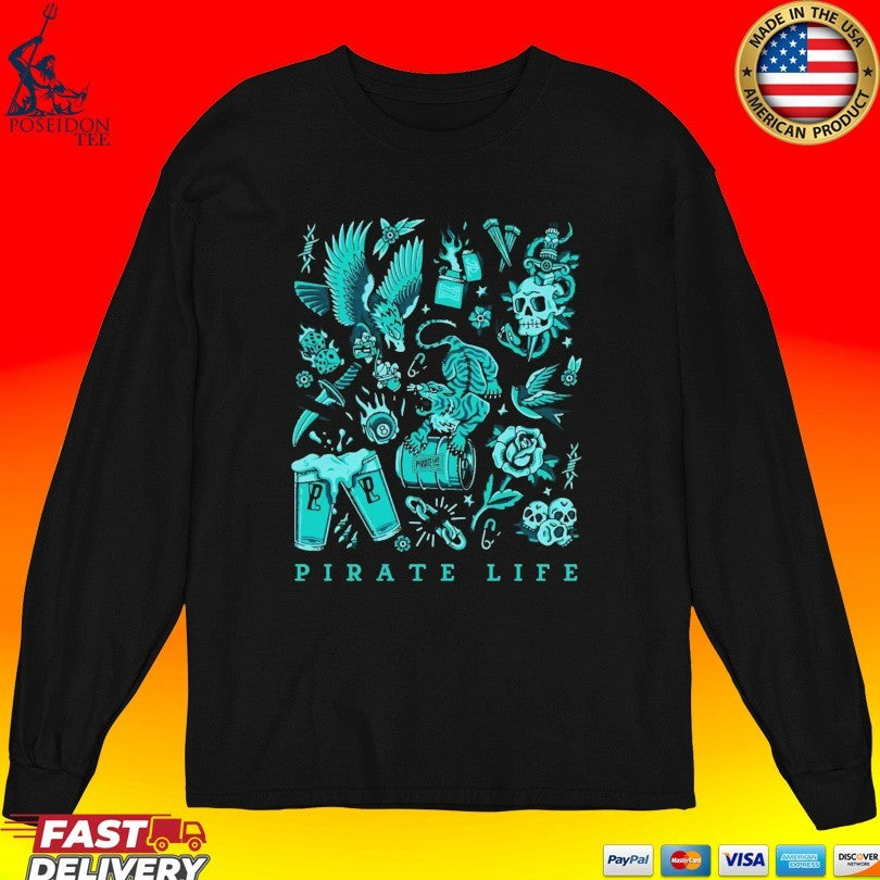 Pirate Life Flash Sheet T-shirt