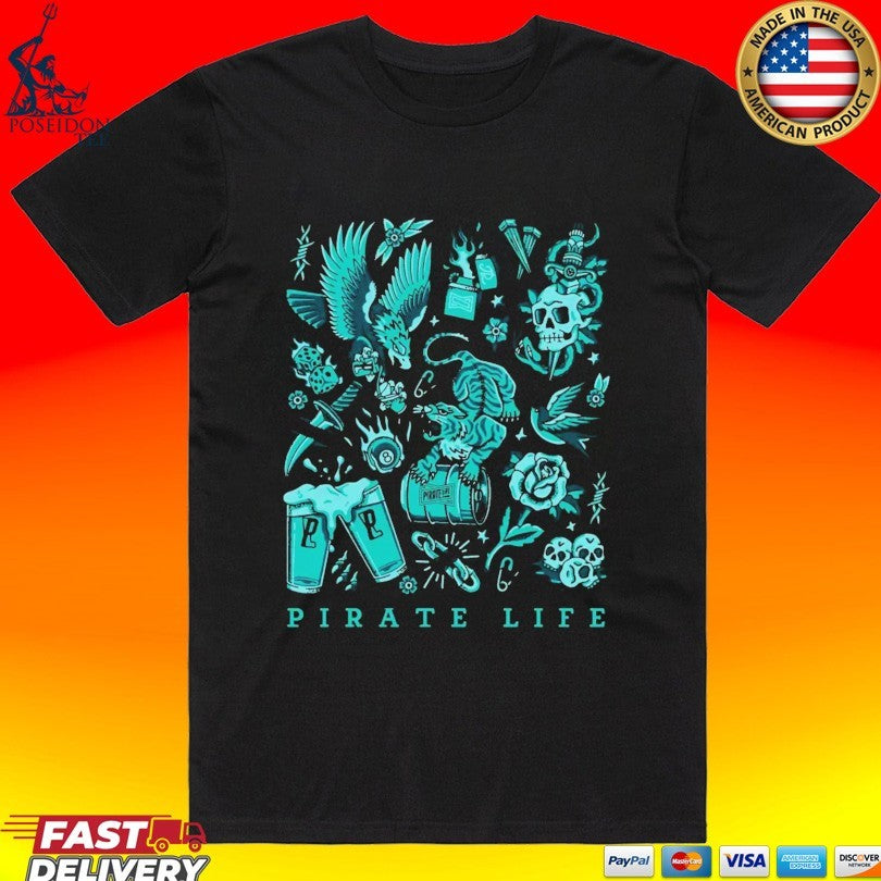 Pirate Life Flash Sheet T-shirt