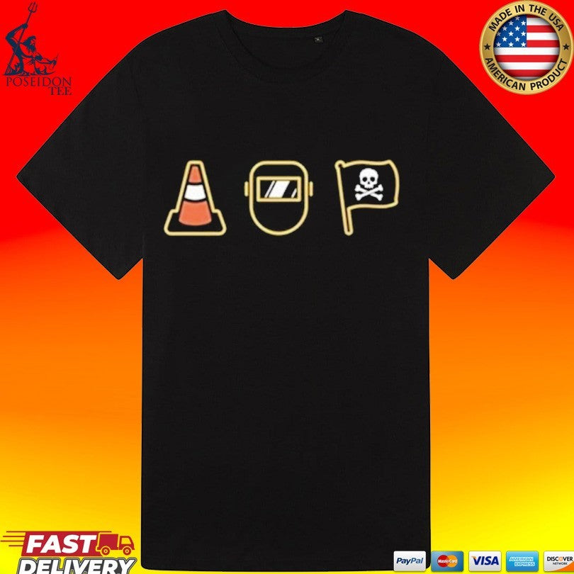 Pirates Traffic Cone 3 Icons 2026 T-shirt