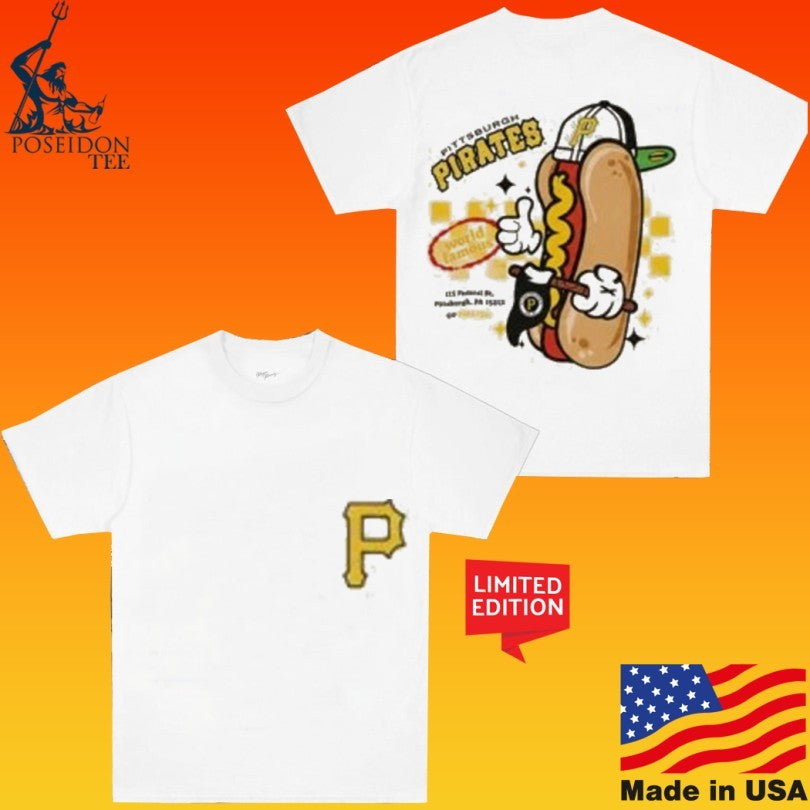 Pirates World Famous Hot Dog T-shirt
