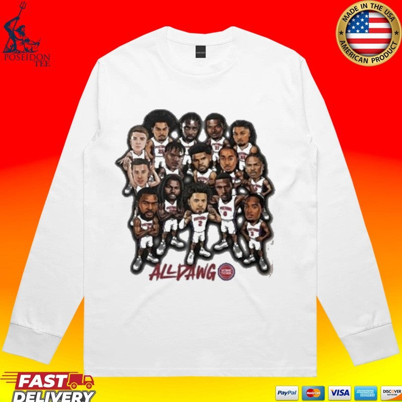 Pistons All Dawg 2026 T-shirt