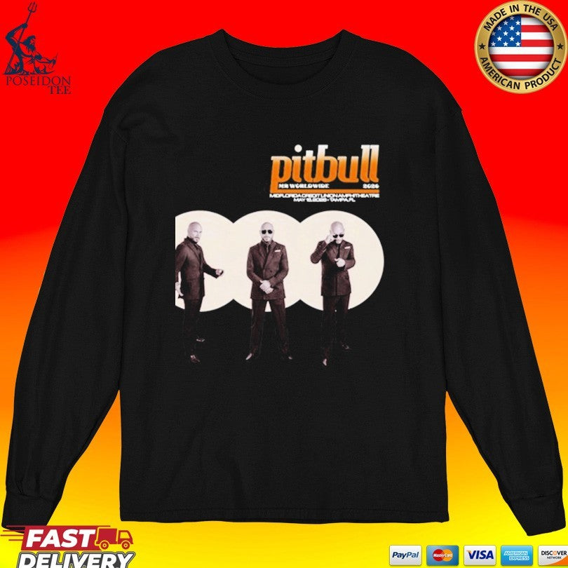 Pitbull Tour Tampa Fl May 16 2026 T-shirt