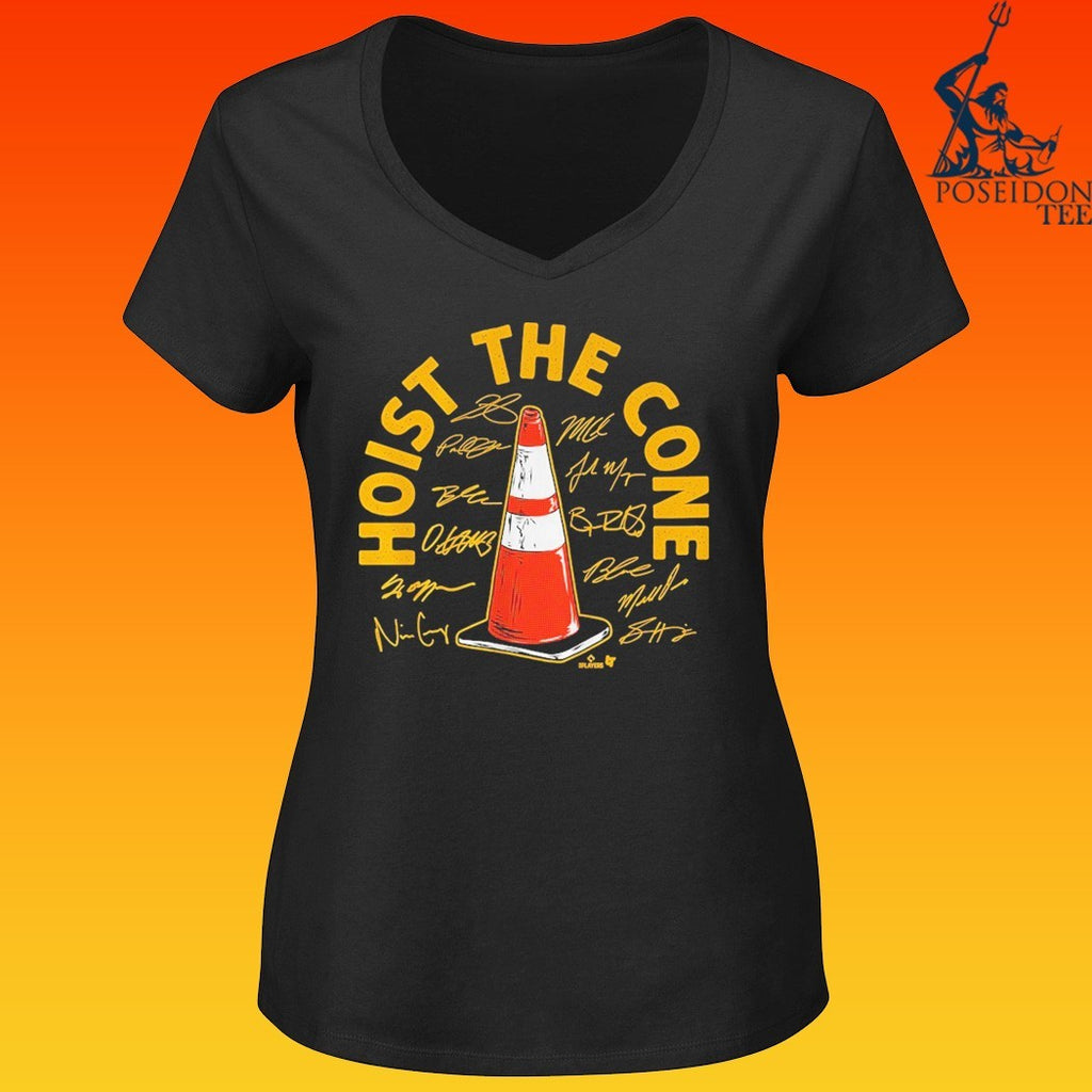 Pittsburgh Baseball Hoist The Cone Signatures T-shirt