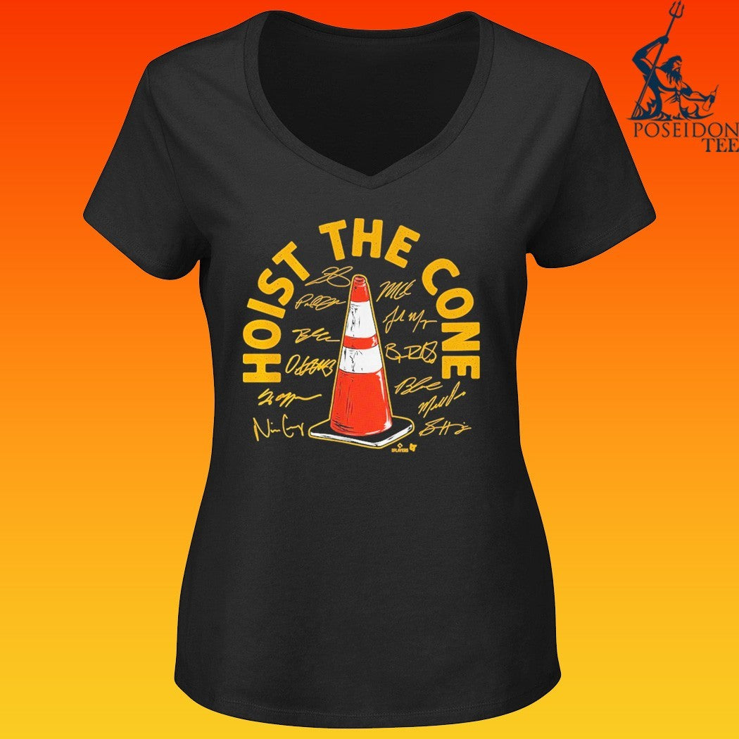 Pittsburgh Baseball Hoist The Cone Signatures T-shirt
