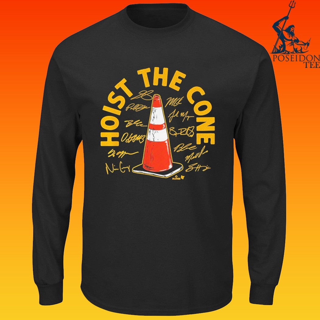 Pittsburgh Baseball Hoist The Cone Signatures T-shirt