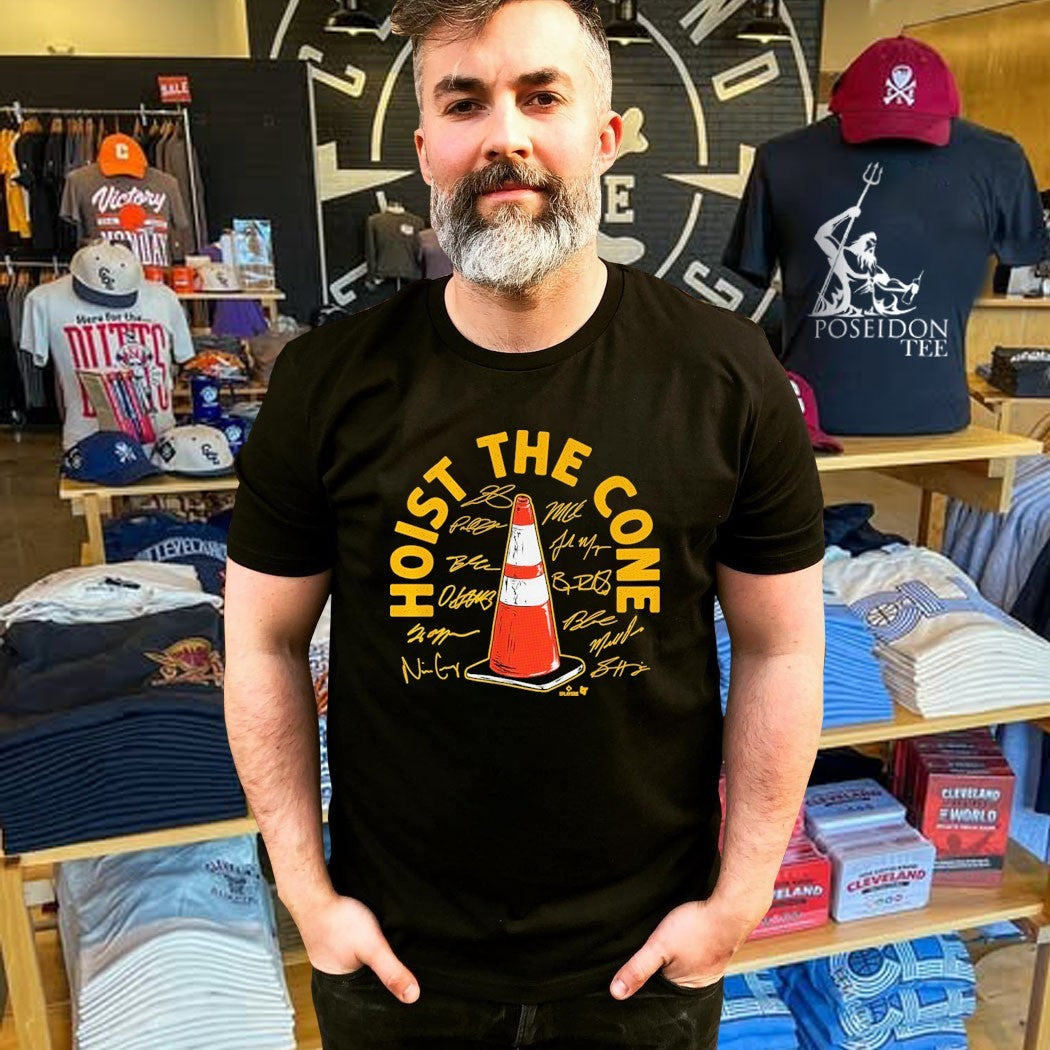 Pittsburgh Baseball Hoist The Cone Signatures T-shirt