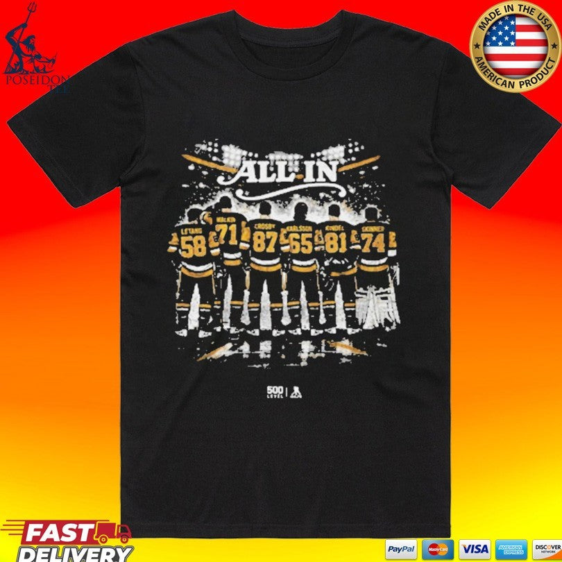 Pittsburgh Hockey 2026 Playoffs All In T-shirt