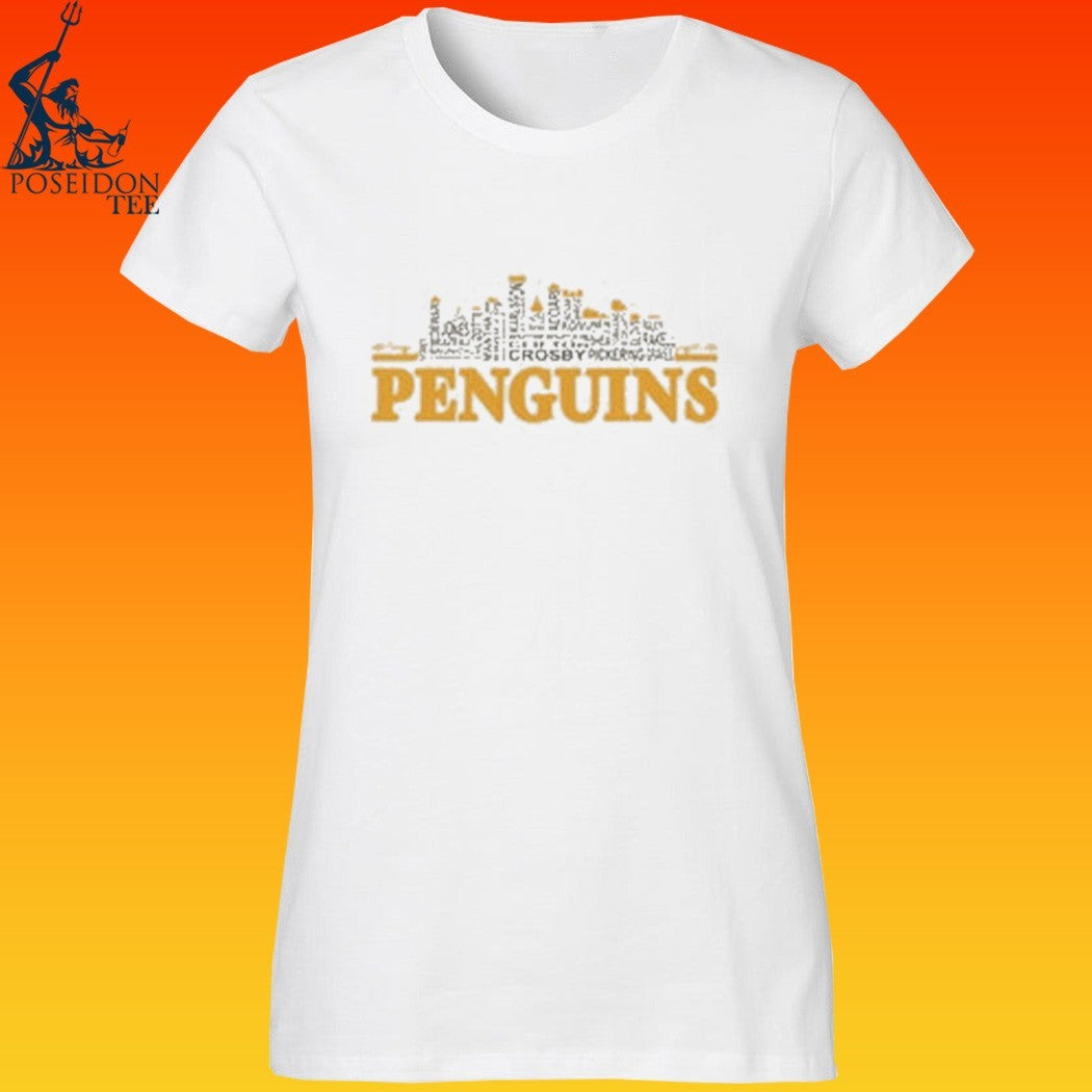 Pittsburgh Penguins City Roster T-shirt