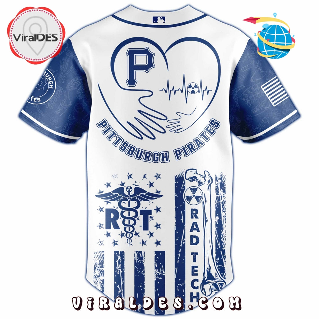 Pittsburgh Pirates MLB x Radiology Tech Night 2025 Jersey
