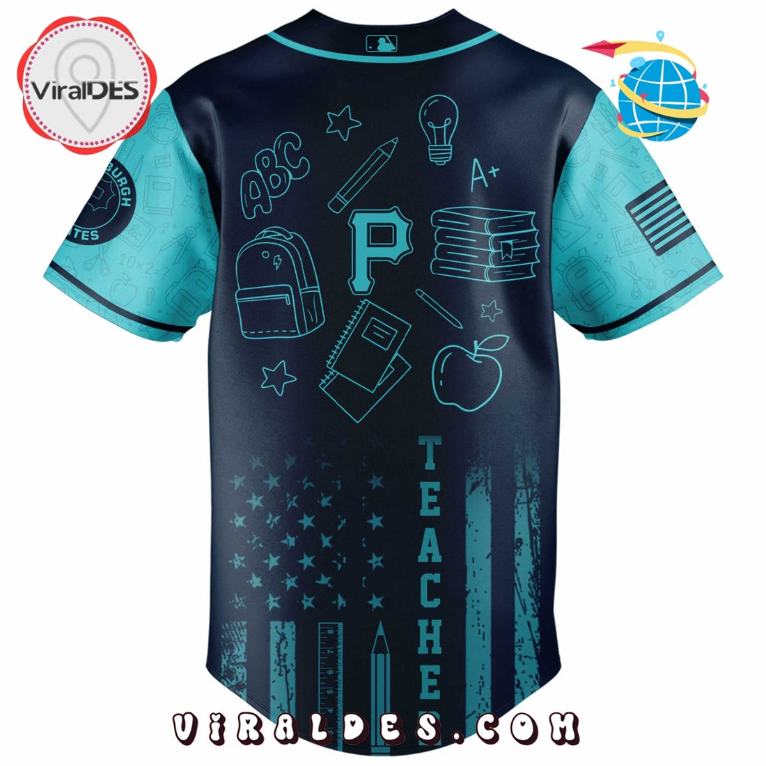 Pittsburgh Pirates MLB x Teacher Appreciation Day Baseball Jersey