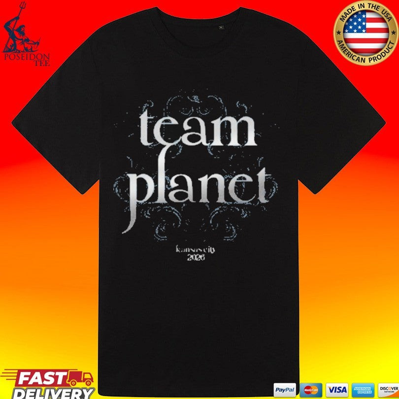 Planet Comicon Team Planet Kansas City T-shirt
