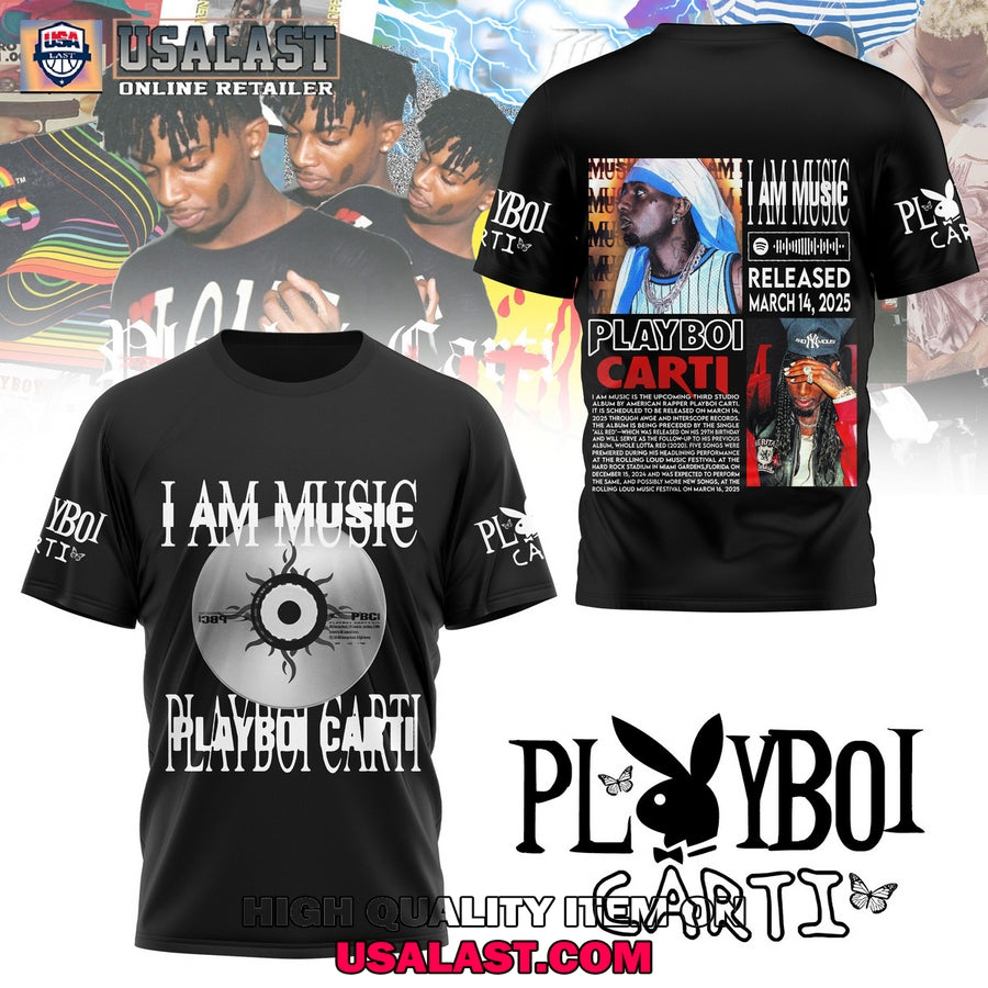 Playboi Carti I Am Music All Over Print Shirt