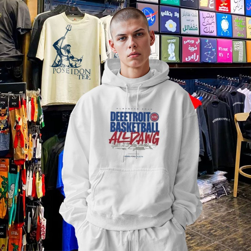 Playoffs 2026 Deeetroit Basketball All Dawg T-shirt