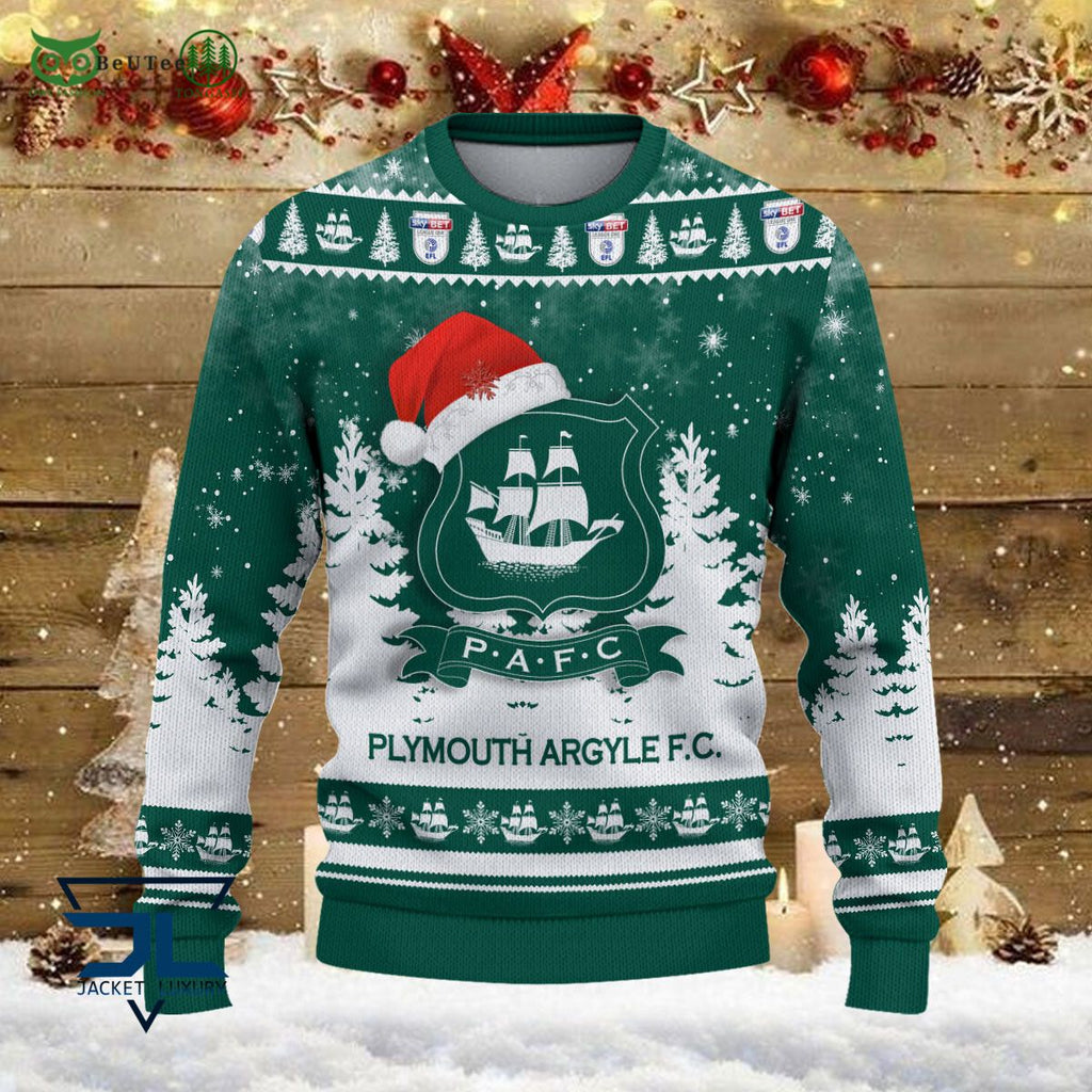 Plymouth Argyle EFL English Football League Champions Ugly Sweater