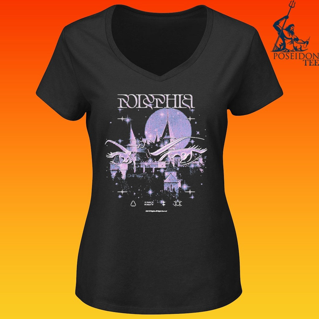 Polyphia Anime Eyes Black T-shirt