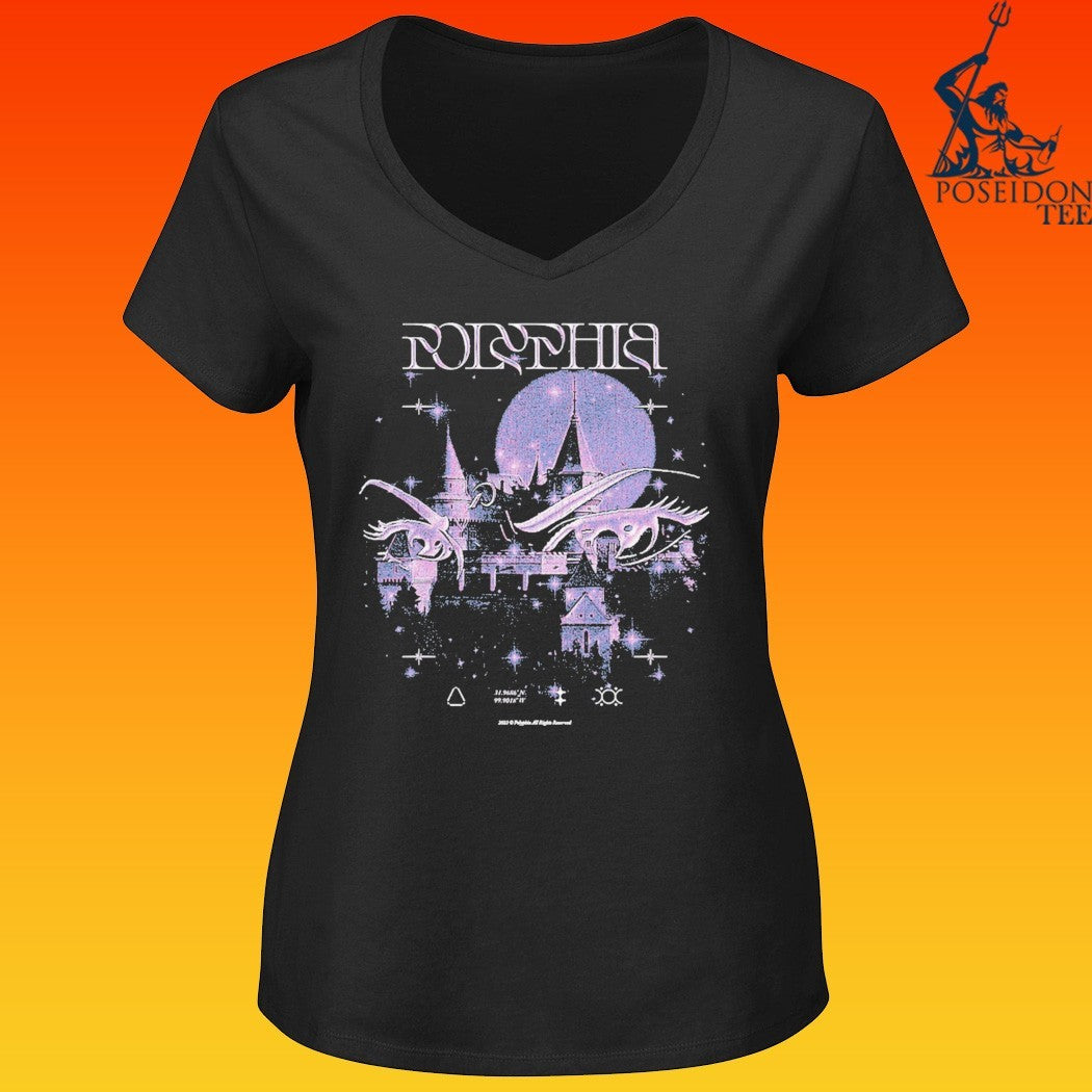 Polyphia Anime Eyes Black T-shirt