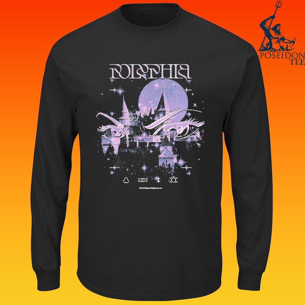 Polyphia Anime Eyes Black T-shirt
