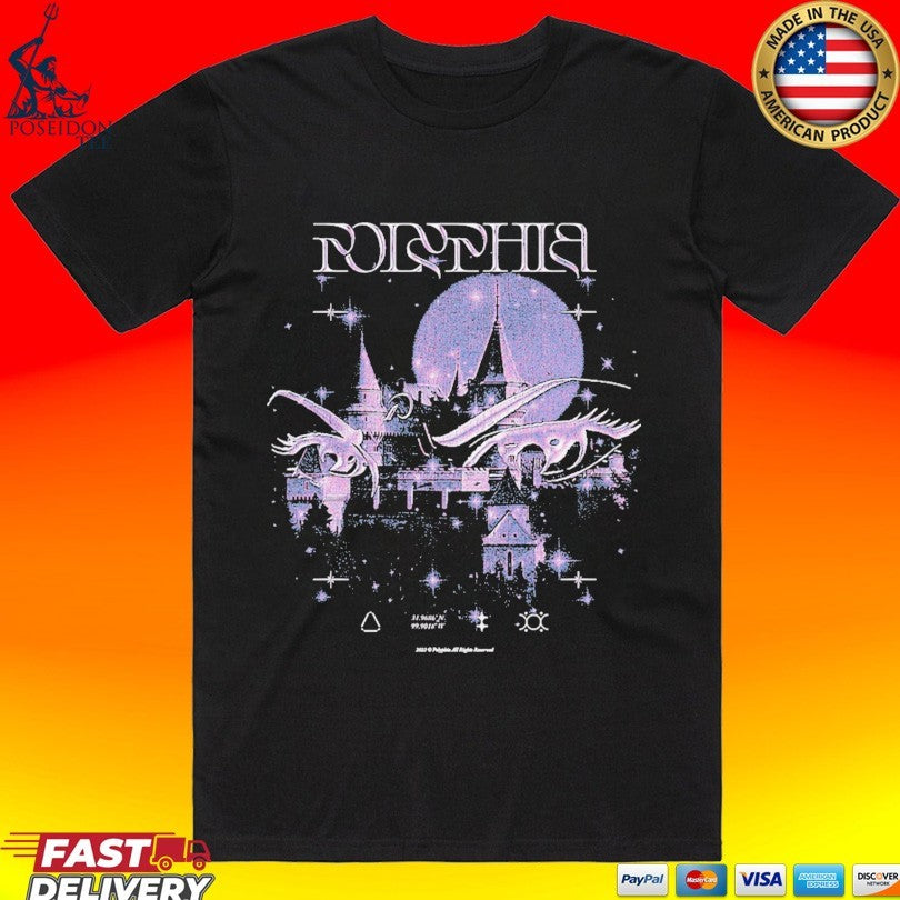 Polyphia Anime Eyes Black T-shirt
