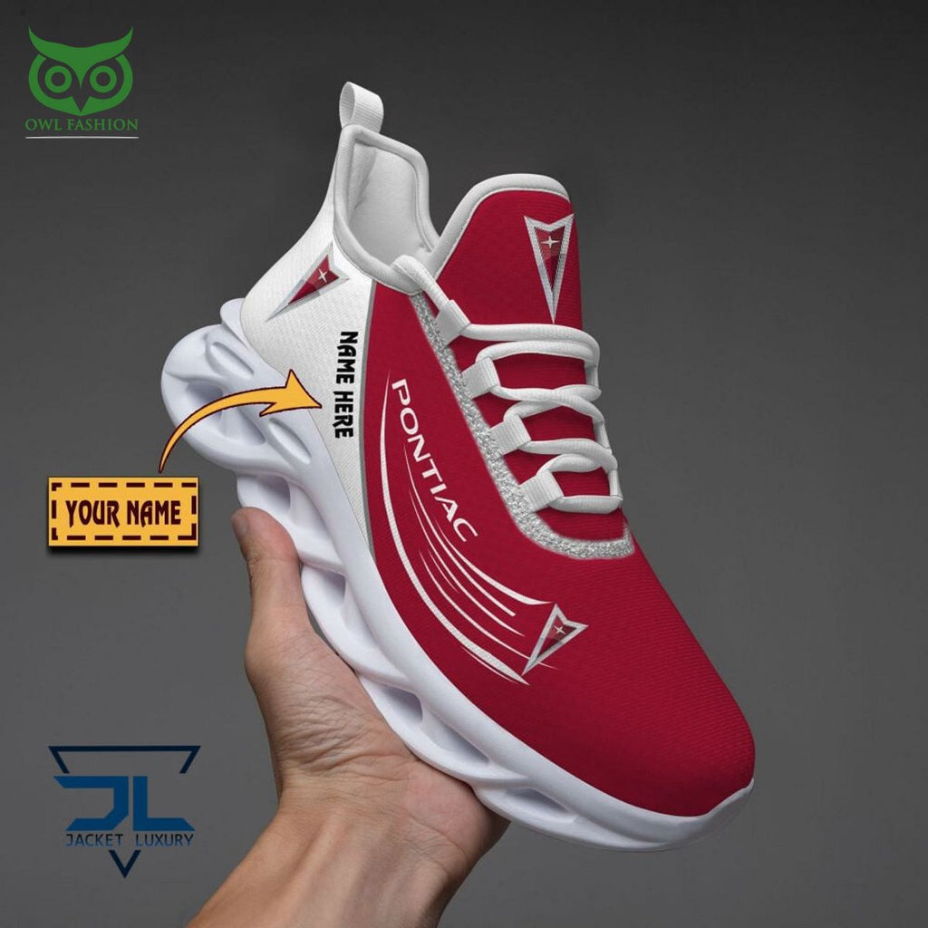 Pontiac Car Brand Personalized Max Soul Sneakers