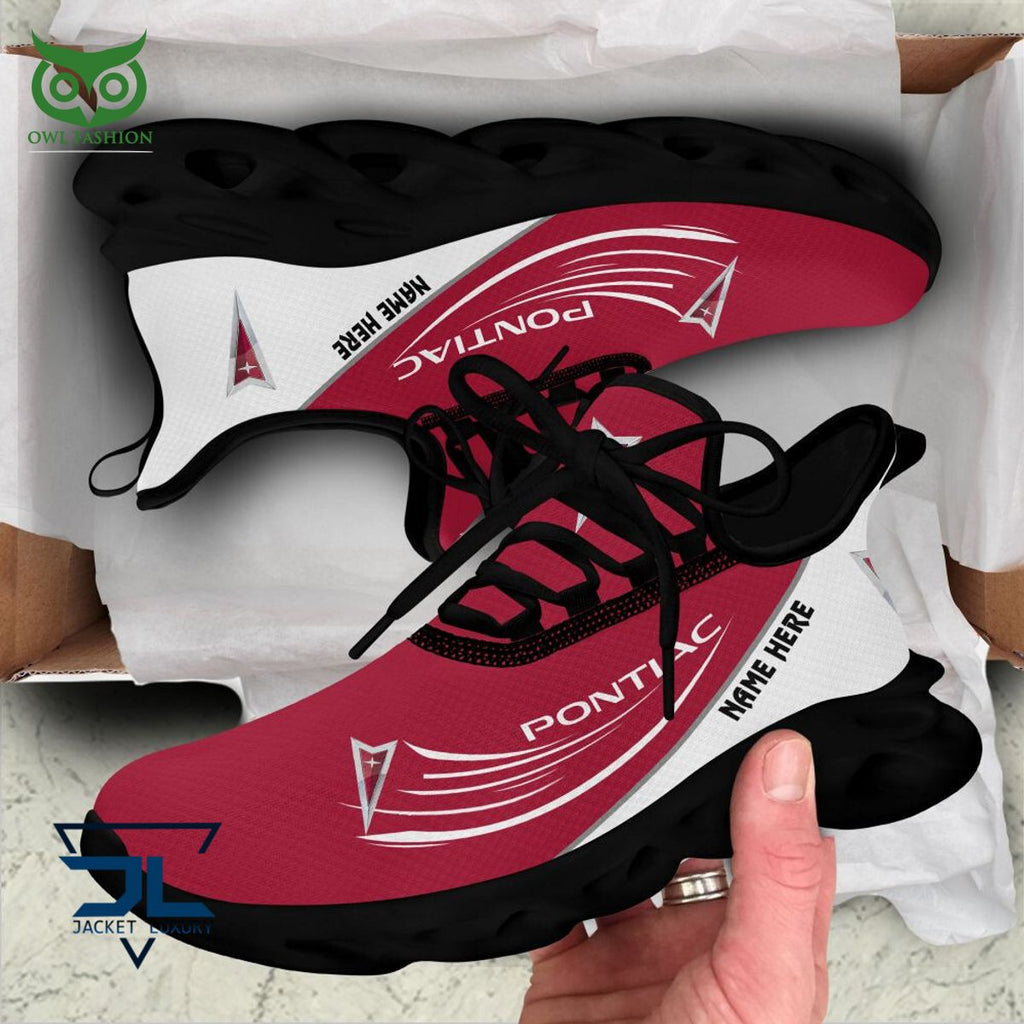 Pontiac Car Brand Personalized Max Soul Sneakers