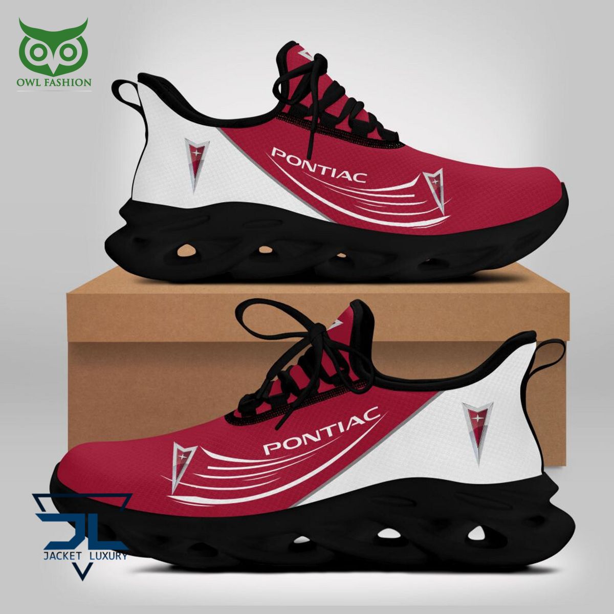 Pontiac Trending Car Brand Max Soul Shoes