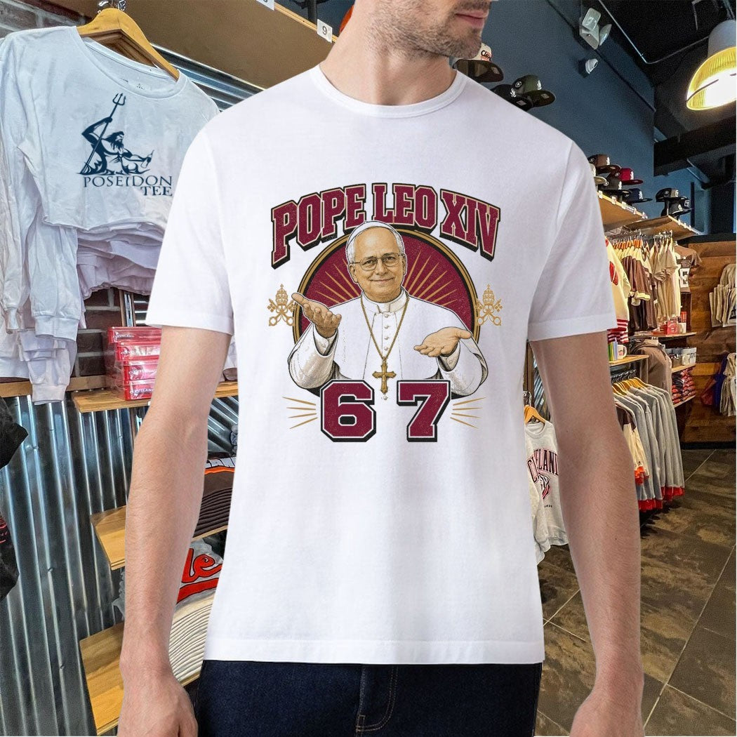 Pope Leo Xiv 6 And 7 T-shirt