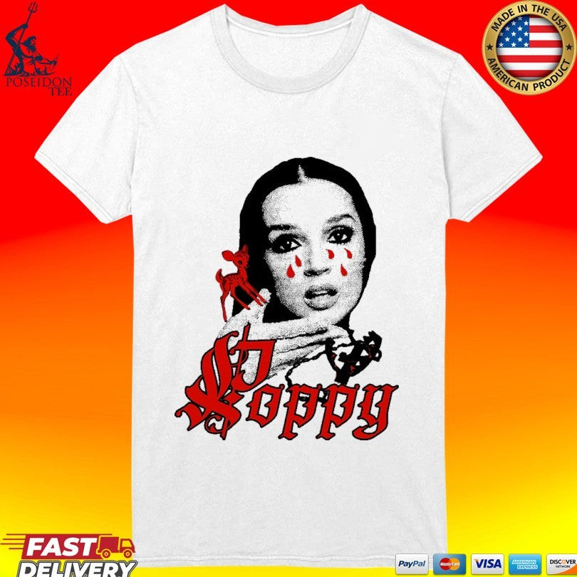 Poppy We Don’t Bleed The Same T-shirt