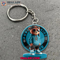 Port Adelaide Football Club Teddy Bear Custom Keychain