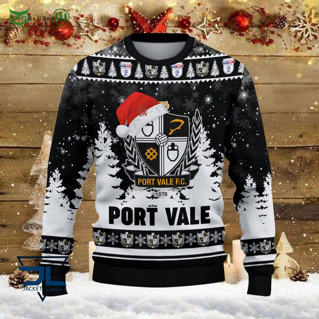 Port Vale EFL English Football League Premium Ugly Sweater