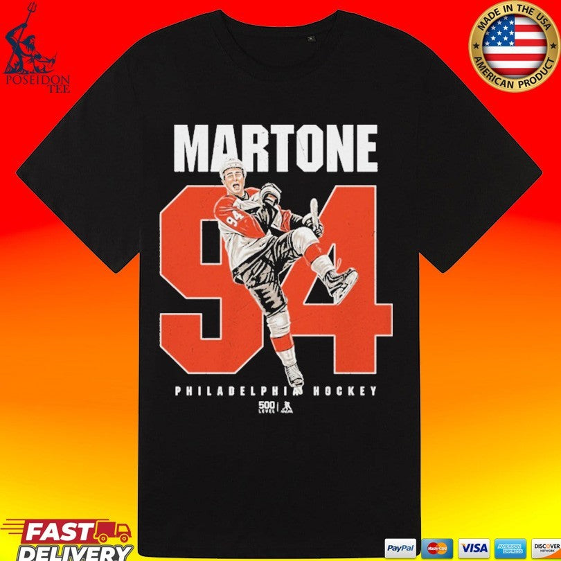 Porter Martone Philadelphia Hockey Flyers Number T-shirt