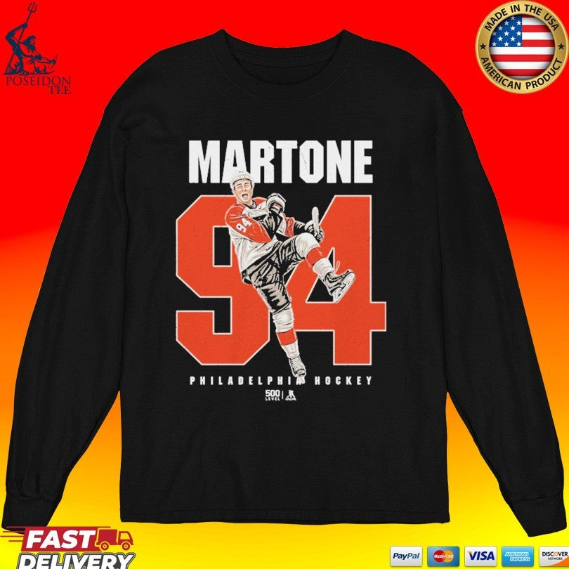 Porter Martone Philadelphia Hockey Flyers Number T-shirt