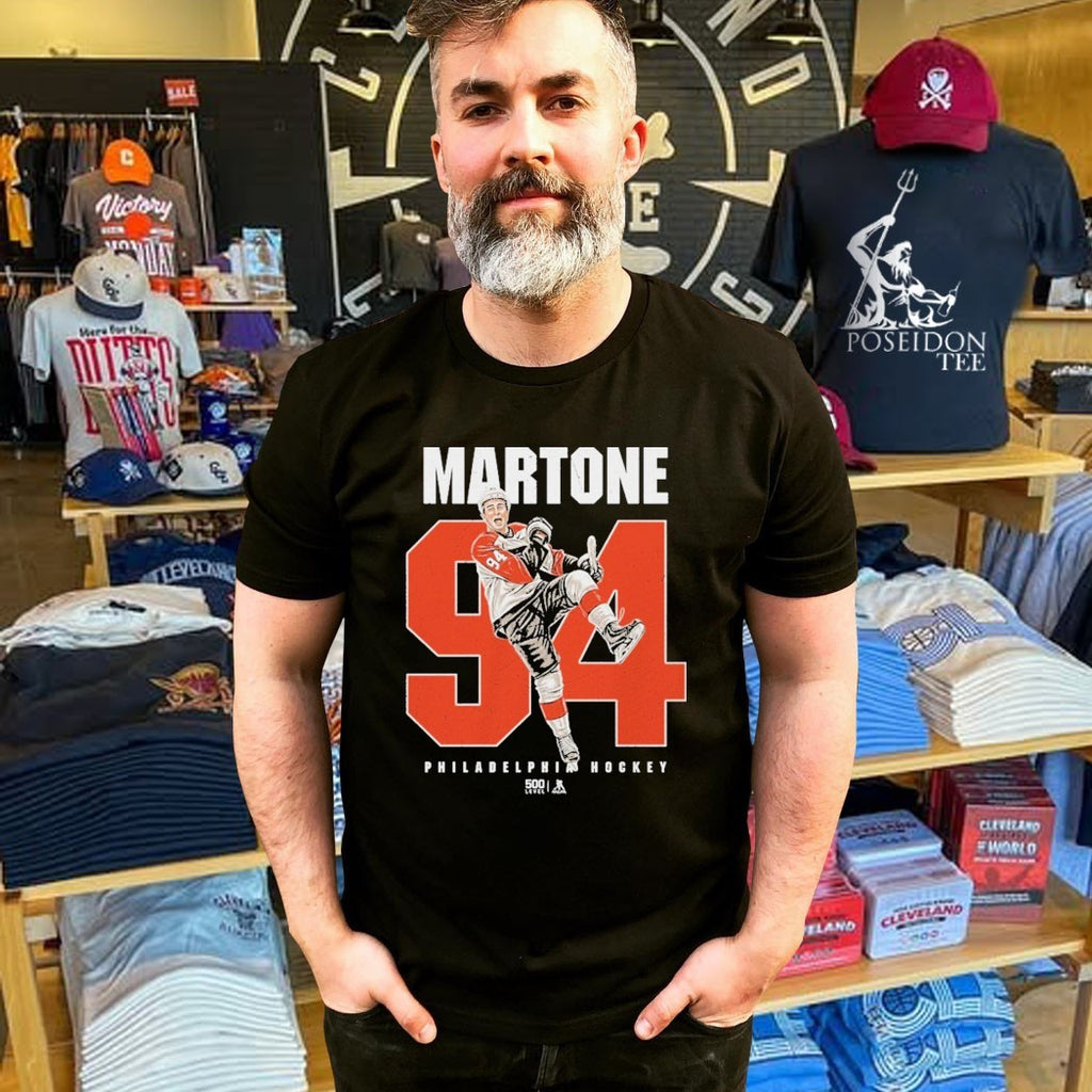 Porter Martone Philadelphia Hockey Flyers Number T-shirt