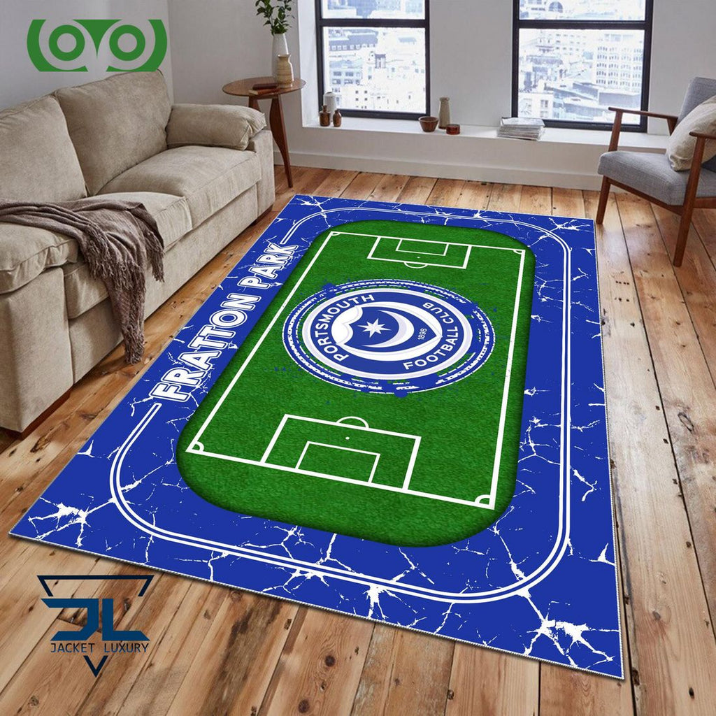 Portsmouth F.C EFL Championship Carpet Rug